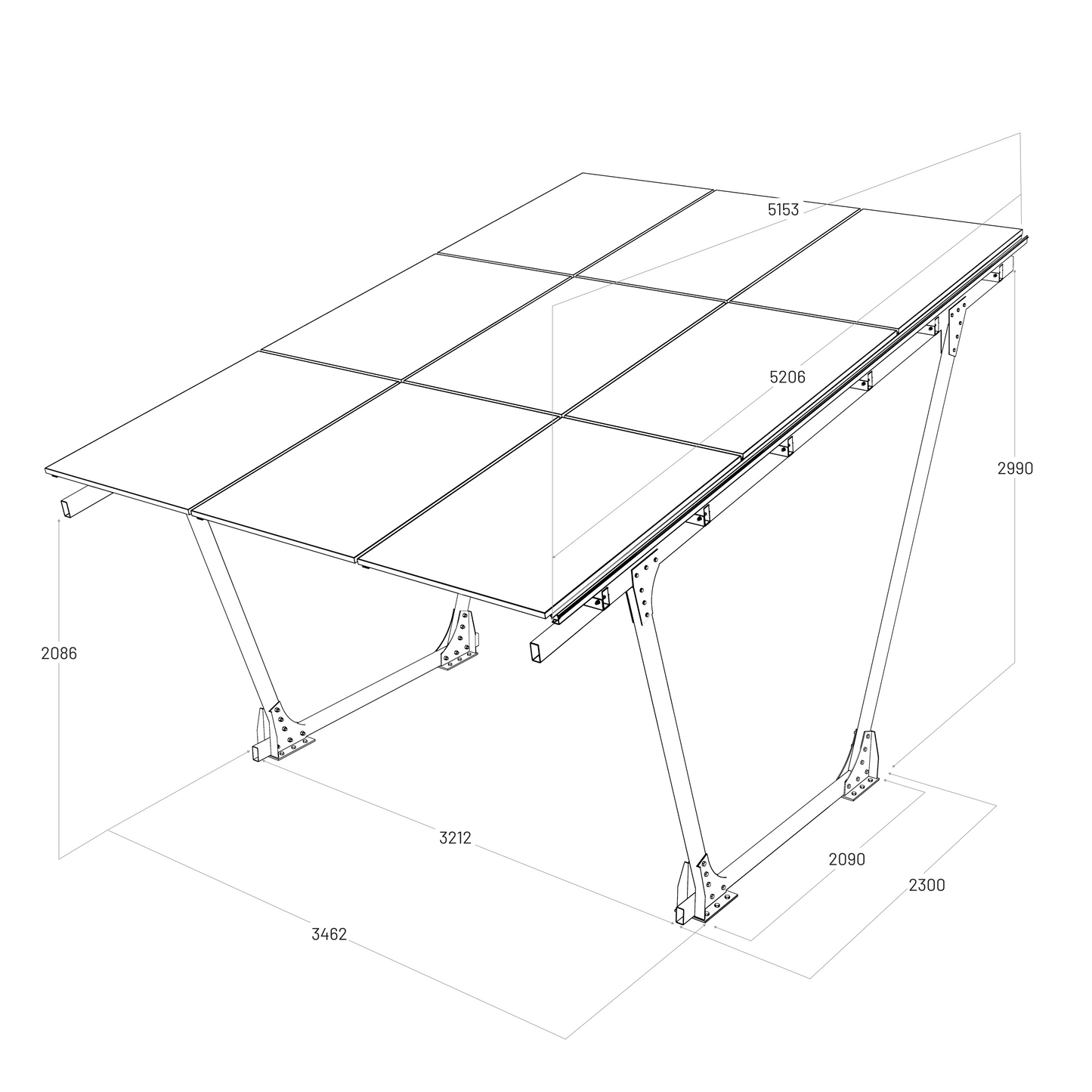Carport S3 - Standard Series