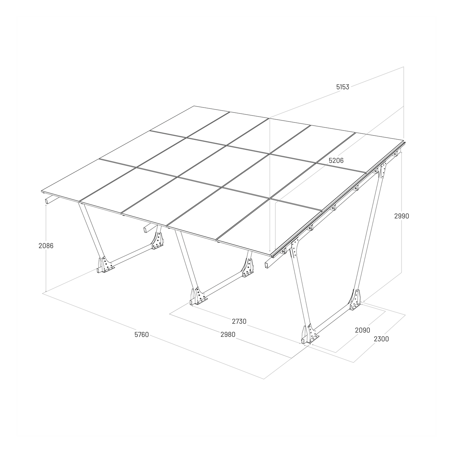 Carport S3 - Standard Series
