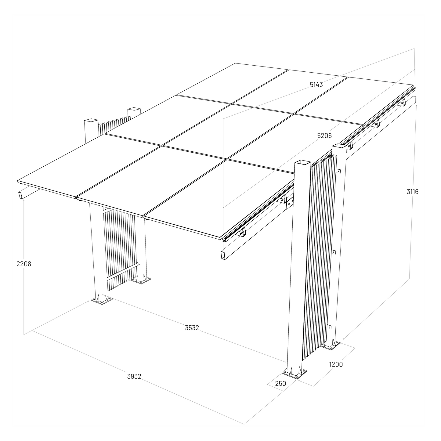 Carport S4 - Standard Series