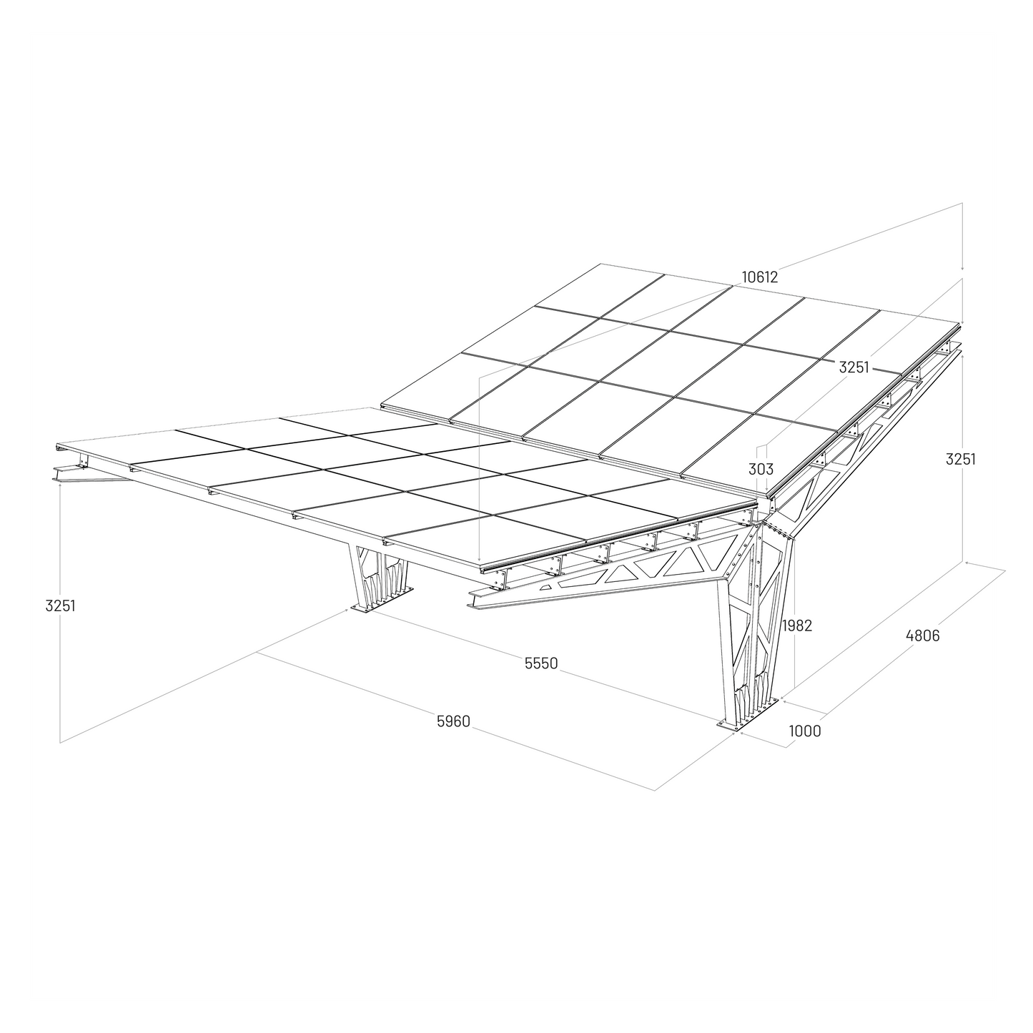 Carport P2 - Premium Series